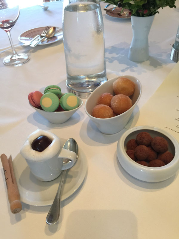 The French Laundry's dessert menu